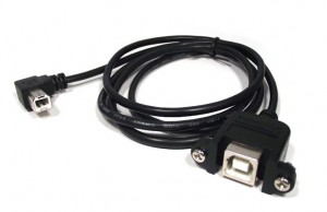 [P0141-1]판넬고정형 USB FBF-BM 케이블(50Cm)